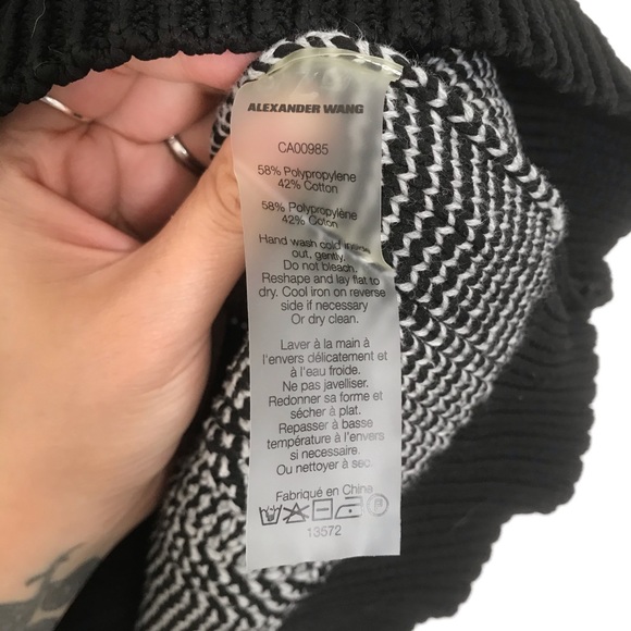 T BY ALEXANDER WANG Cable Knit Sweater - Picture 5 of 7